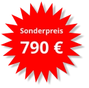 Sonderpreis 790 €